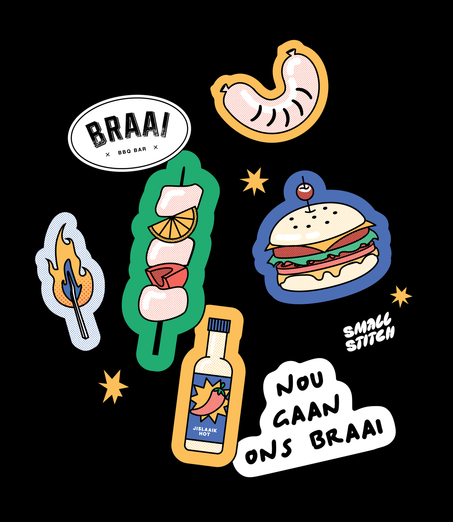 Small Stitch x Braai l Unisex Hoodie