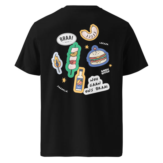Small Stitch x Braai l Unisex organic cotton t-shirt